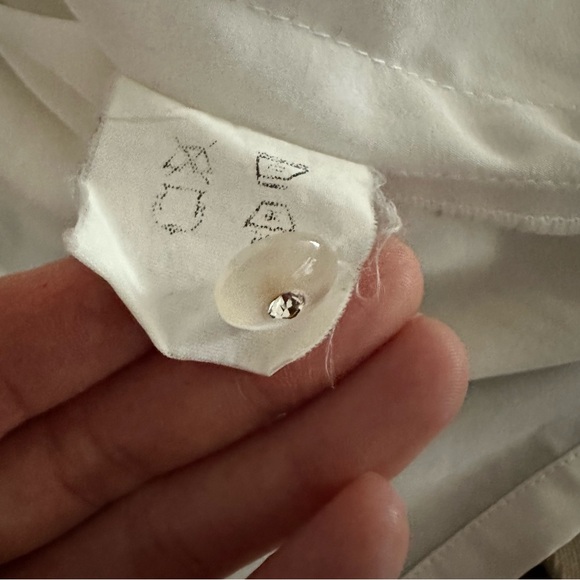 Vintage Embroidered White Shirt - Picture 10 of 10